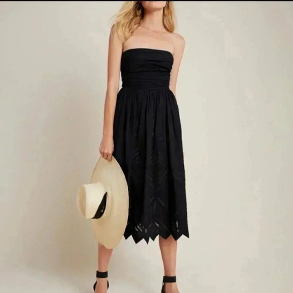 ANTHROPOLOGIE Luiza Midi Dress - Picture 2 of 7